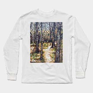 'Woods At Dusk' Long Sleeve T-Shirt